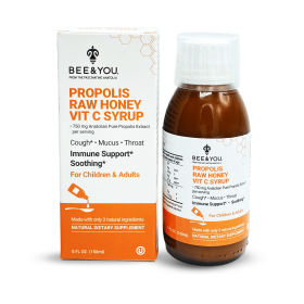 Propolis+VitC+Honey Cough Syrup (Children & Adults)
